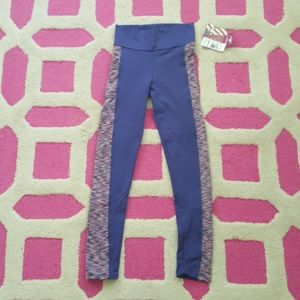 Kids purple spacedyed leggings